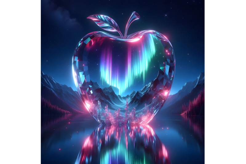 scenery-inside-an-apple