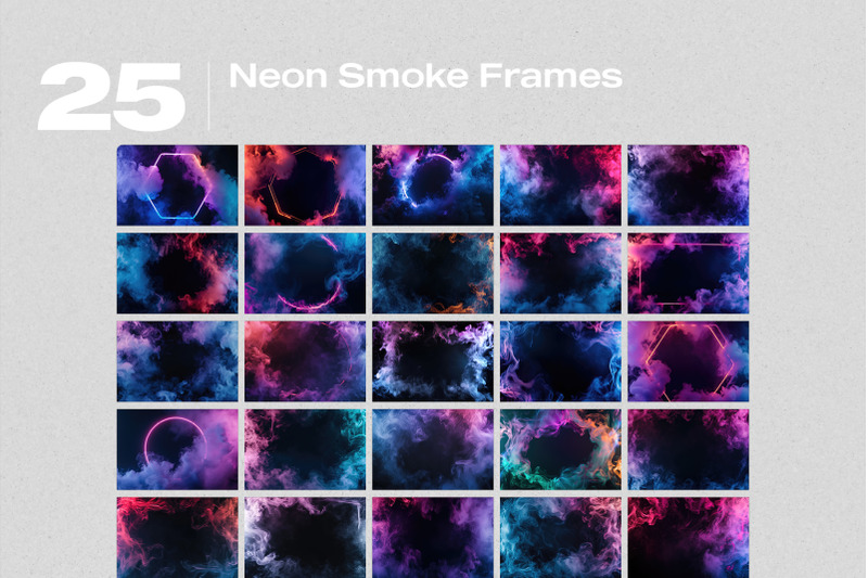 neon-smoke-frames-effect-photo-overlays