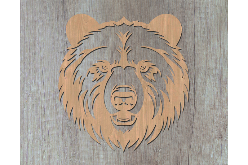 grizzly-bear-laser-svg-cut-file-grizzly-bear-glowforge-file