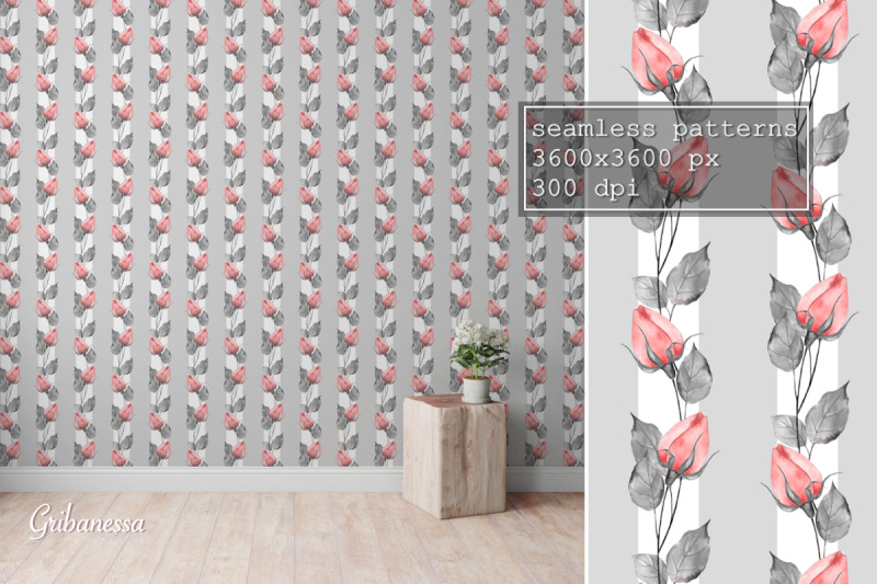 vertical-seamless-patterns-with-roses-floral-digital-paper