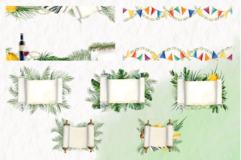 sukkot-2024-festive-jewish-clipart-collection