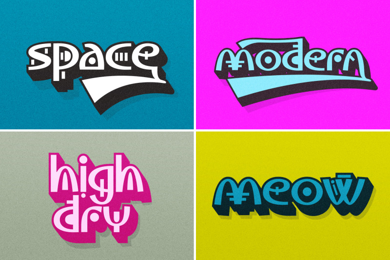 mershella-modern-retro-font