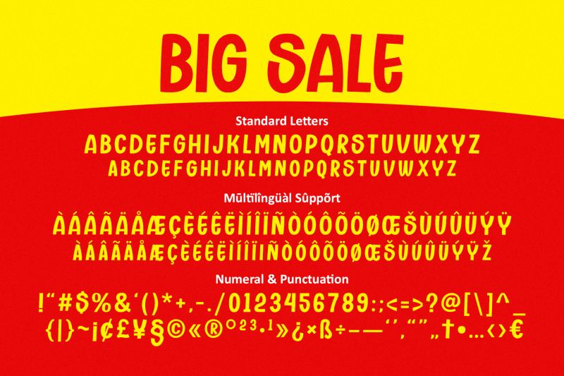 big-sale-display-font