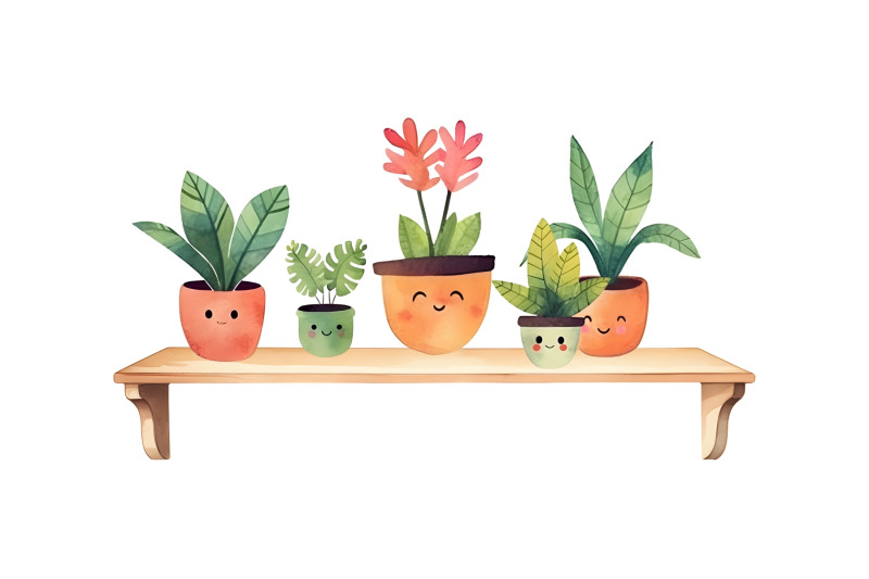 watercolor-happy-plants-in-pot-clipart-house-plants-clipart