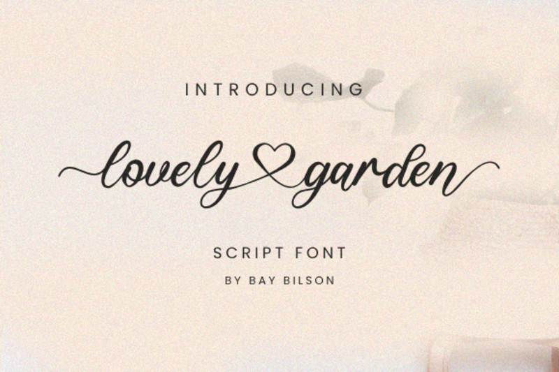 lovely-garden-script-font