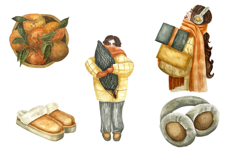 watercolor-cosy-winter-clipart-set-11-png-illustration