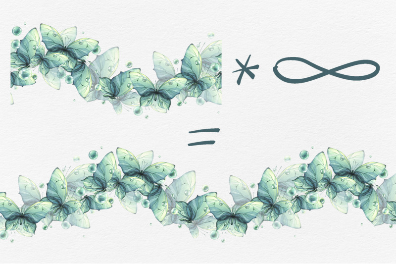 butterflies-turquoise-watercolor