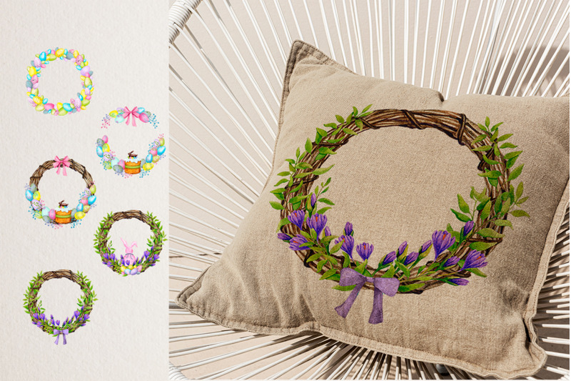 easter-wreaths-watercolor-set-png