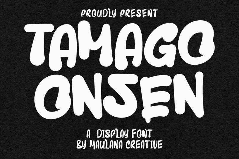 tamago-onsen-display-font