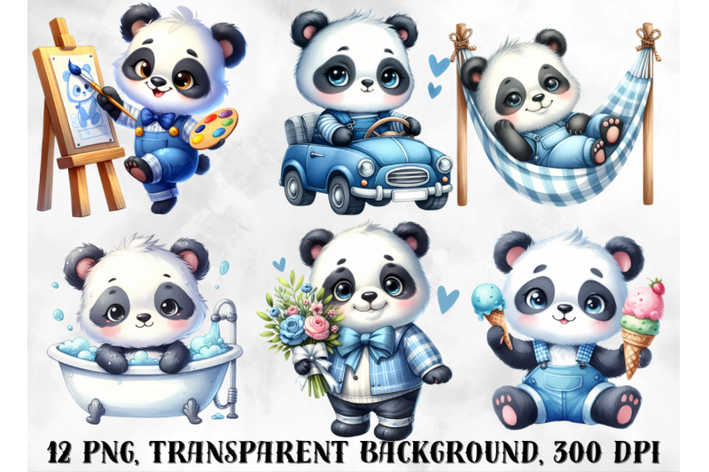 pandas-clipart-cute-little-pandas-png