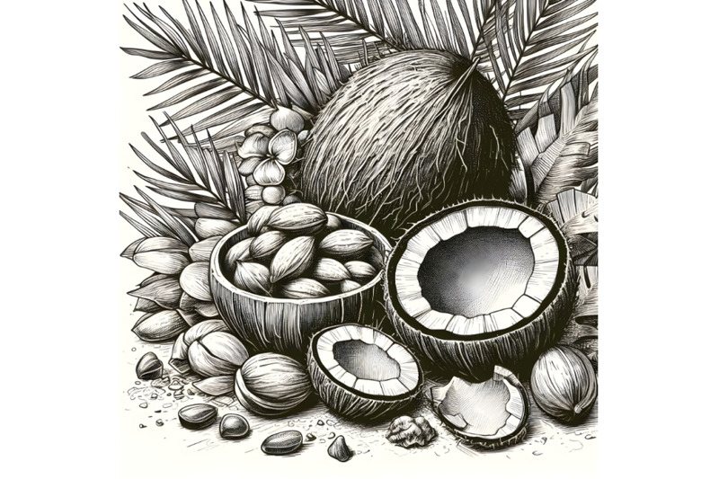 coconut-fresh-tropical-nuts