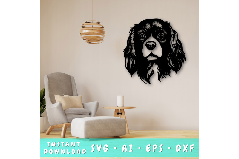 cavalier-king-charles-spaniel-laser-svg-cut-file-cavalier-glowforge