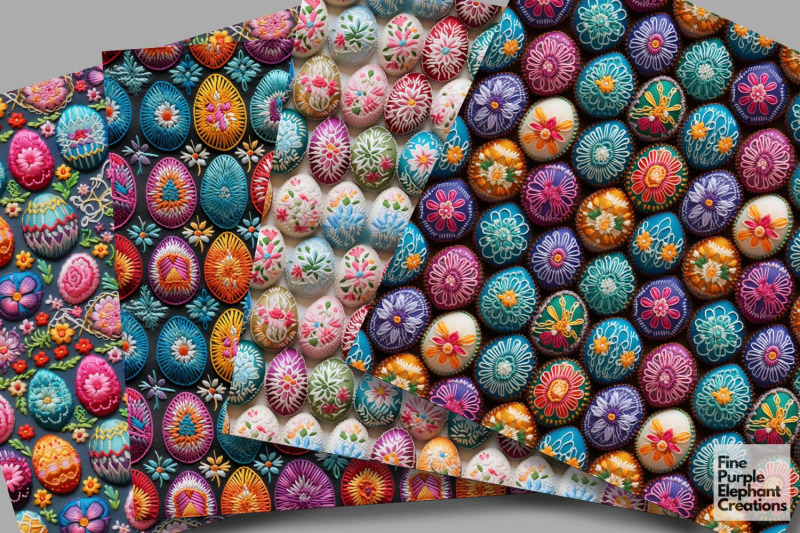 embroidered-easter-eggs-digital-paper-printable-spring-pastel-cottage