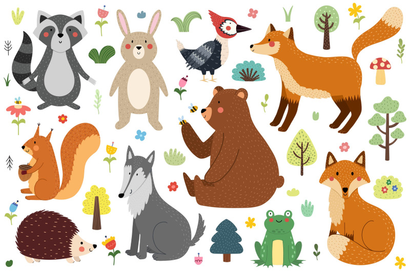 forest-animals-collection