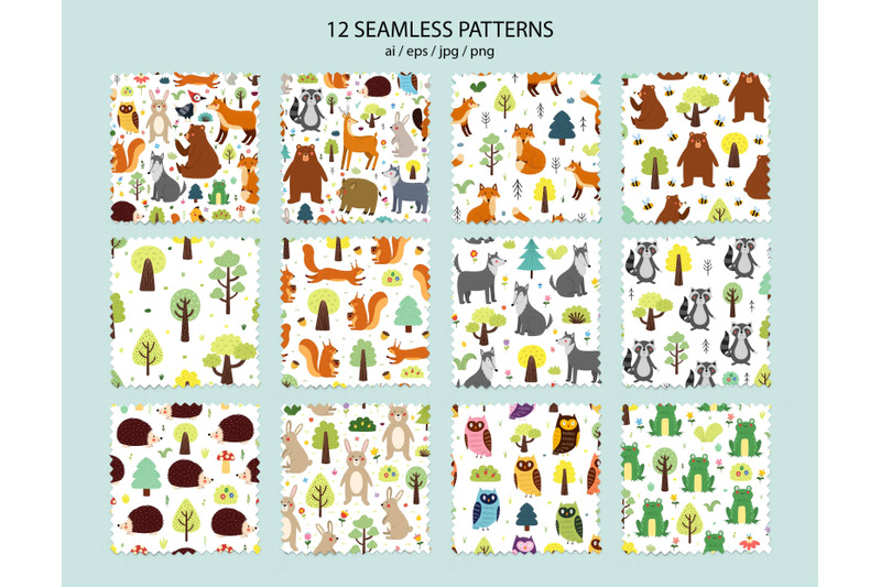 forest-animals-collection