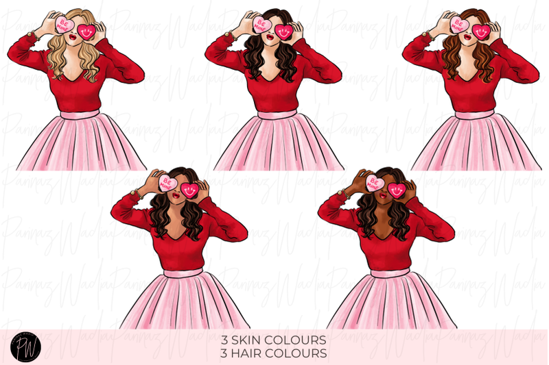 valentine-hand-drawn-fashion-illustration-clip-art-bundle