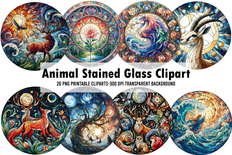 animal-stained-glass-clipart