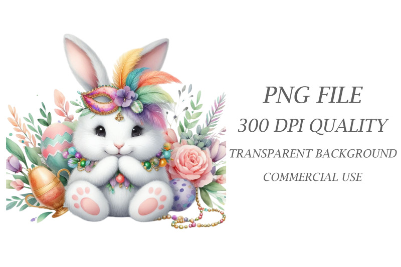 bunny-mardi-gras-clipart