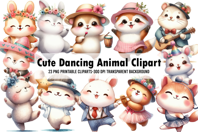 cute-dancing-animal-clipart