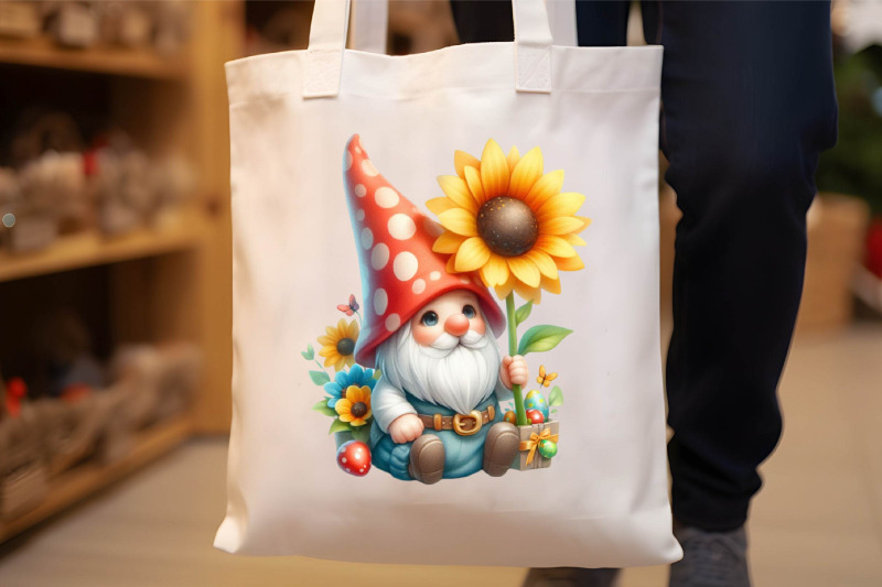 cute-sunflower-gnome-clipart