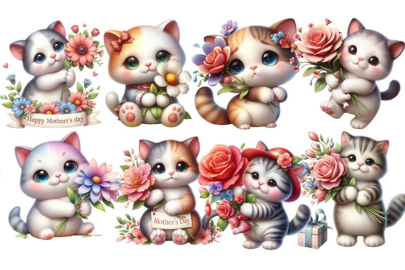 watercolor-flower-cat-clipart