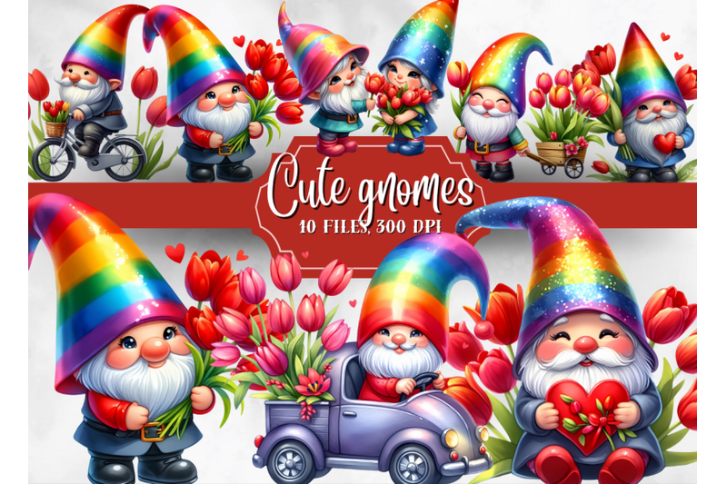 gnomes-clipart-cute-gnomes-illustration