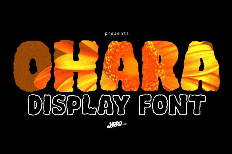 ohara-display-font