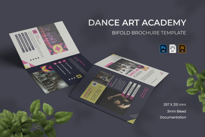 dance-art-academy-bifold-brochure