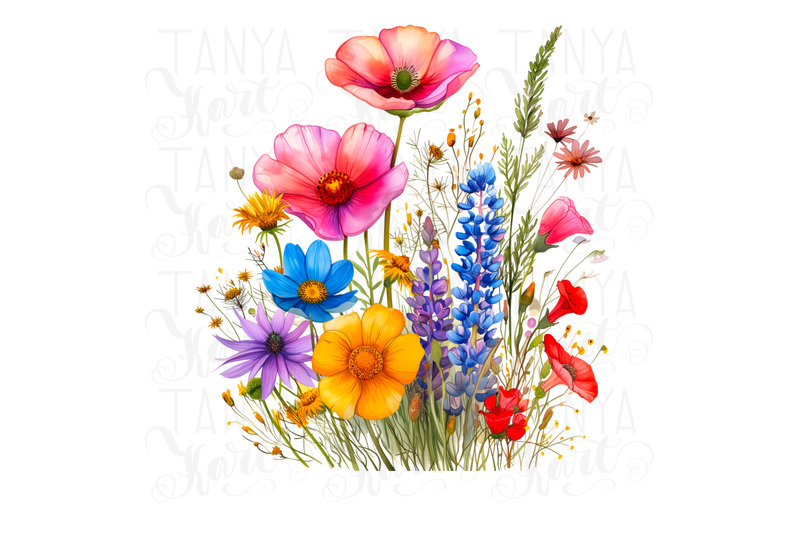 watercolor-flower-png-instant-download