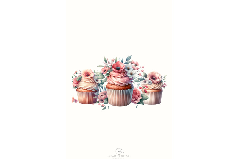 watercolor-cupcakes-printable-art-digital-download-for-sublimation-d