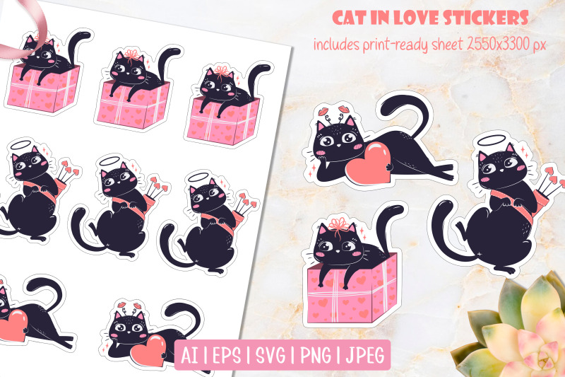 cute-cat-in-love-stickers-valentine-039-s-day-sticker
