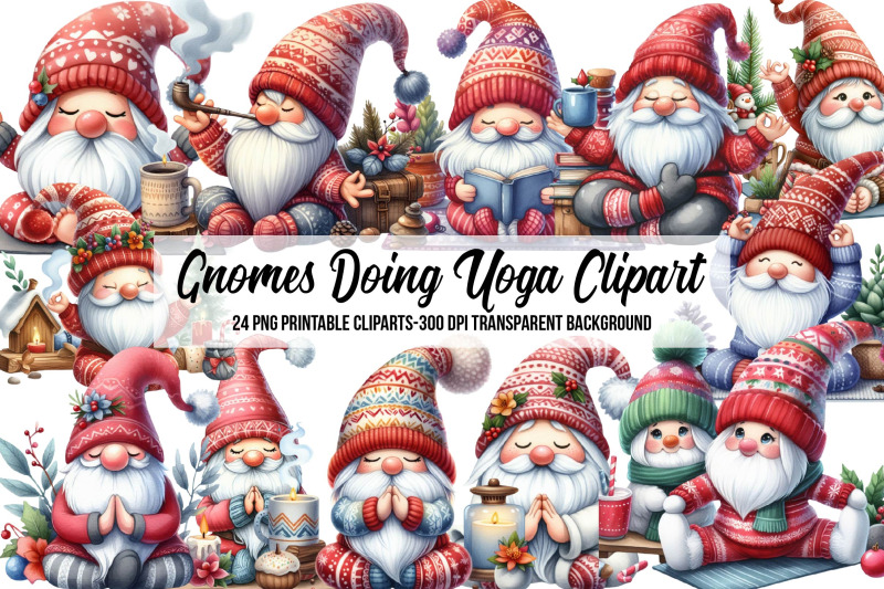 gnomes-doing-yoga-clipart