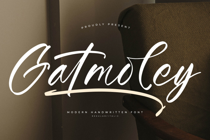 gatmoley-modern-handwritten-font