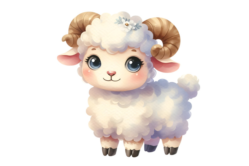 a-cute-ram-sheep-farm
