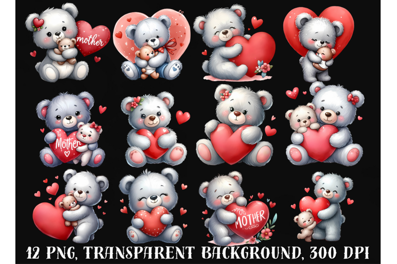 mothers-day-clipart-cute-teddy-bears-clipart