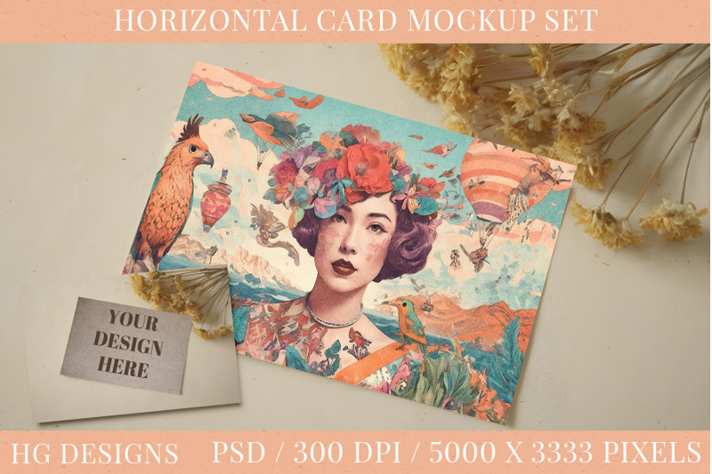horizontal-card-mockup-psd-set