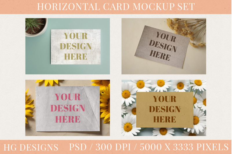 horizontal-card-mockup-psd-set