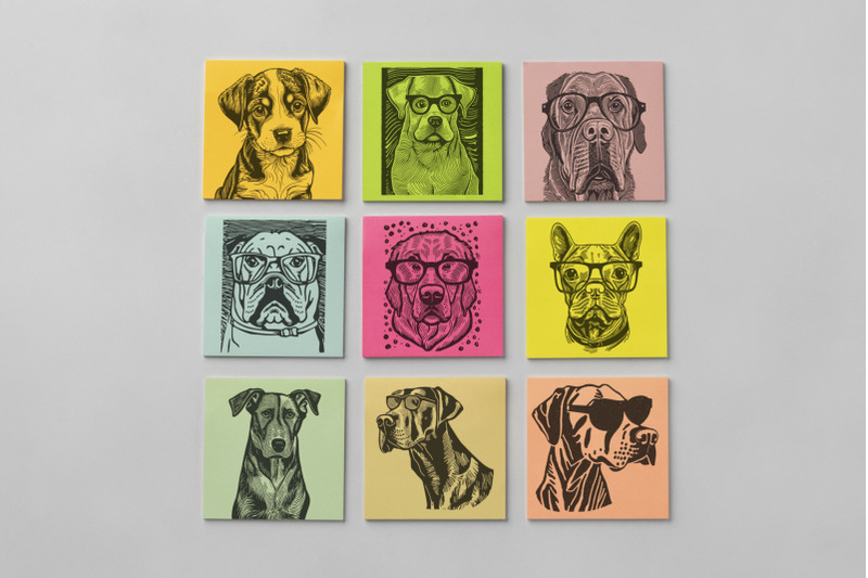 70-adorable-dogs-png-illustration-set