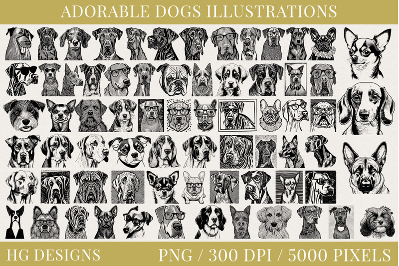 70-adorable-dogs-png-illustration-set