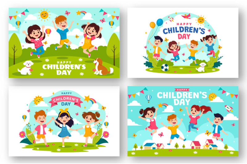12-happy-children-day-illustration