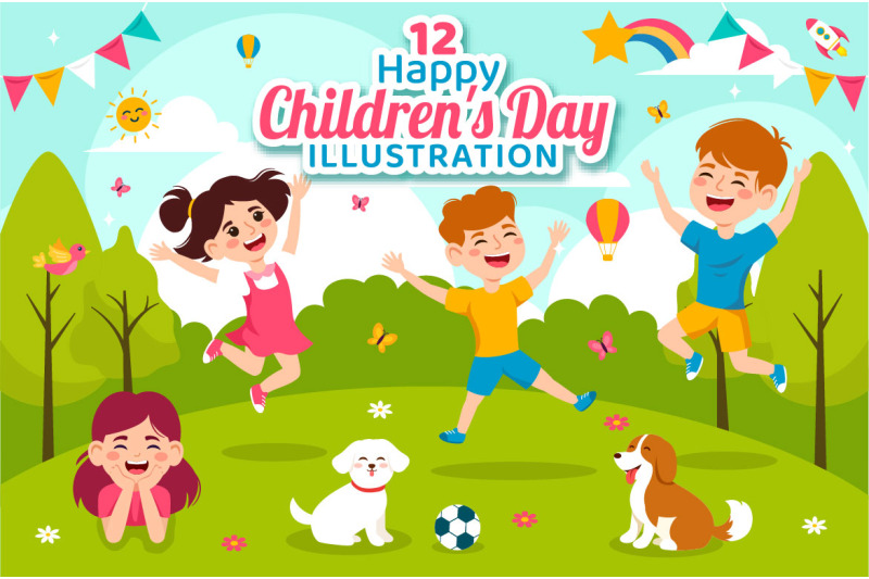 12-happy-children-day-illustration