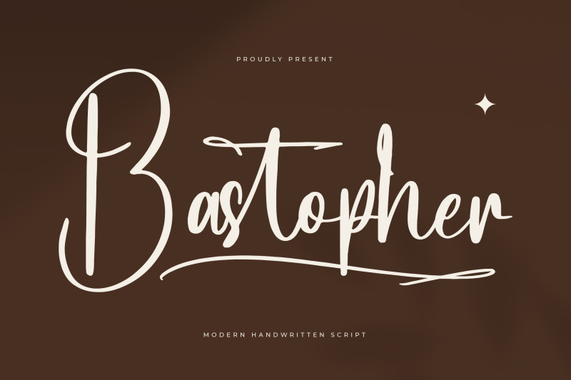 bastopher-modern-handwritten-script