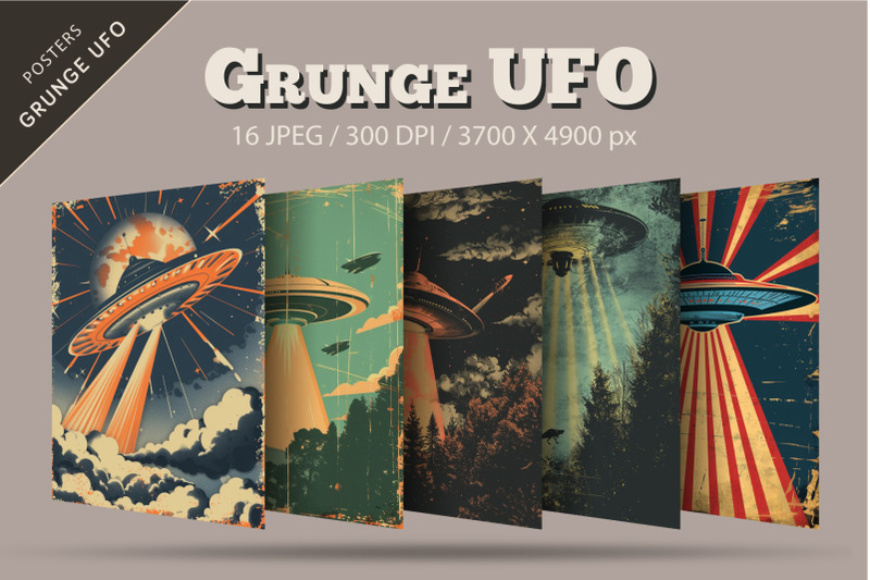 grunge-ufo-posters-retro-art