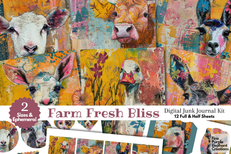 barnyard-farm-spring-digital-junk-journal-kit-half-pages-easter-flor