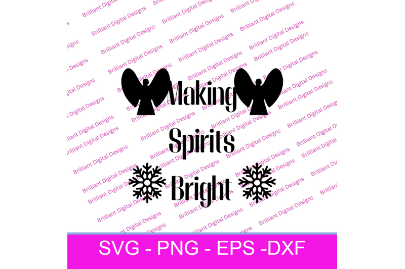christmas-text-making-spirits-bright-svg