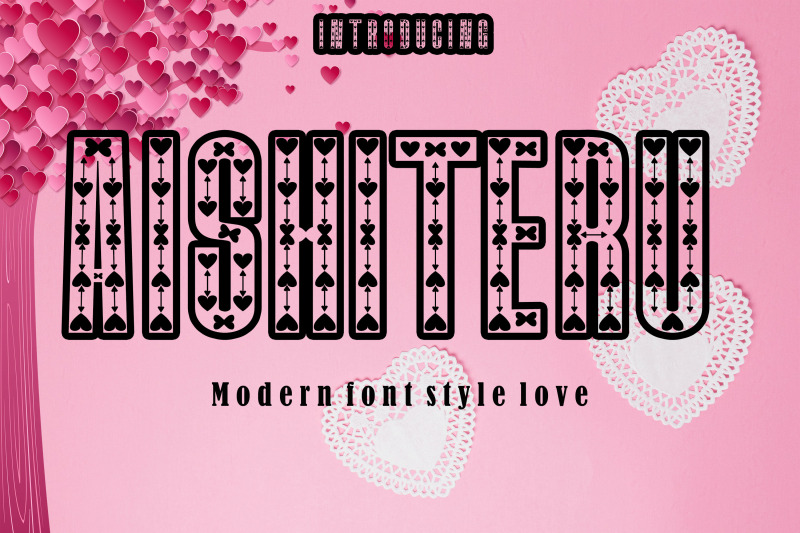 aishiteru-modern-font-love