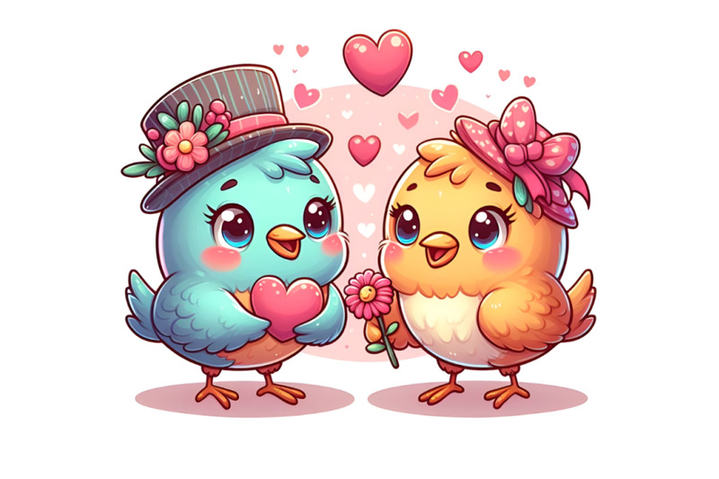 adorable-birds-dressed-up-for-valentine-039-s-days