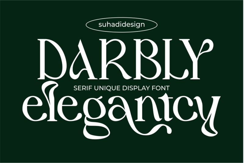 darbly-elegantcy-serif-font