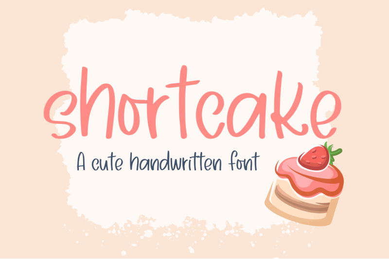 shortcake-cute-handwritten-font