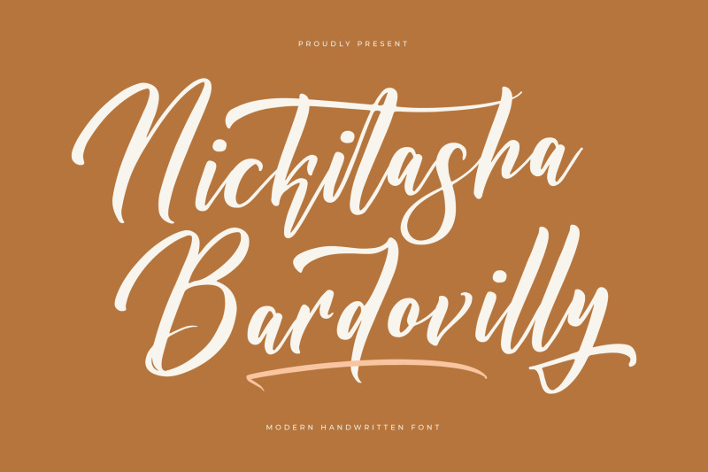 nickitasha-bardovilly-modern-handwritten-font